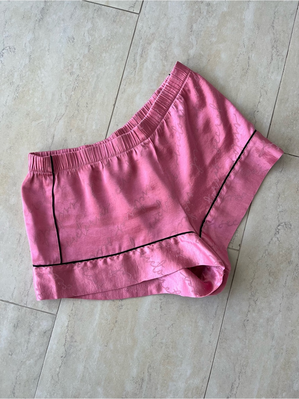 Victorias Secret Satin Sleep Shorts